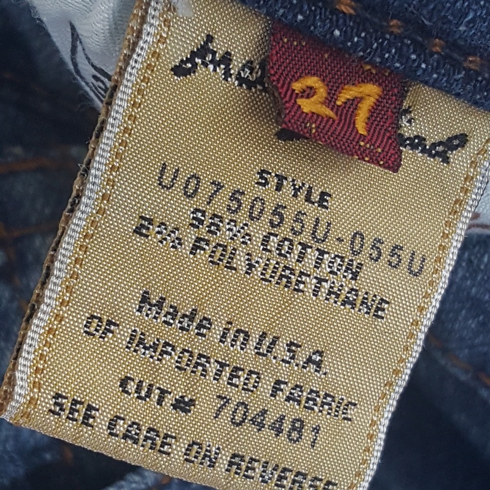 7 For All Mankind denim  Jeans 27 boot cut - Picture 6 of 7